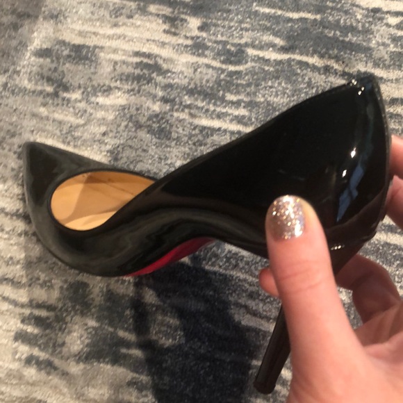 Classic Louboutin Pigalle 100 mm heels - Picture 2 of 8